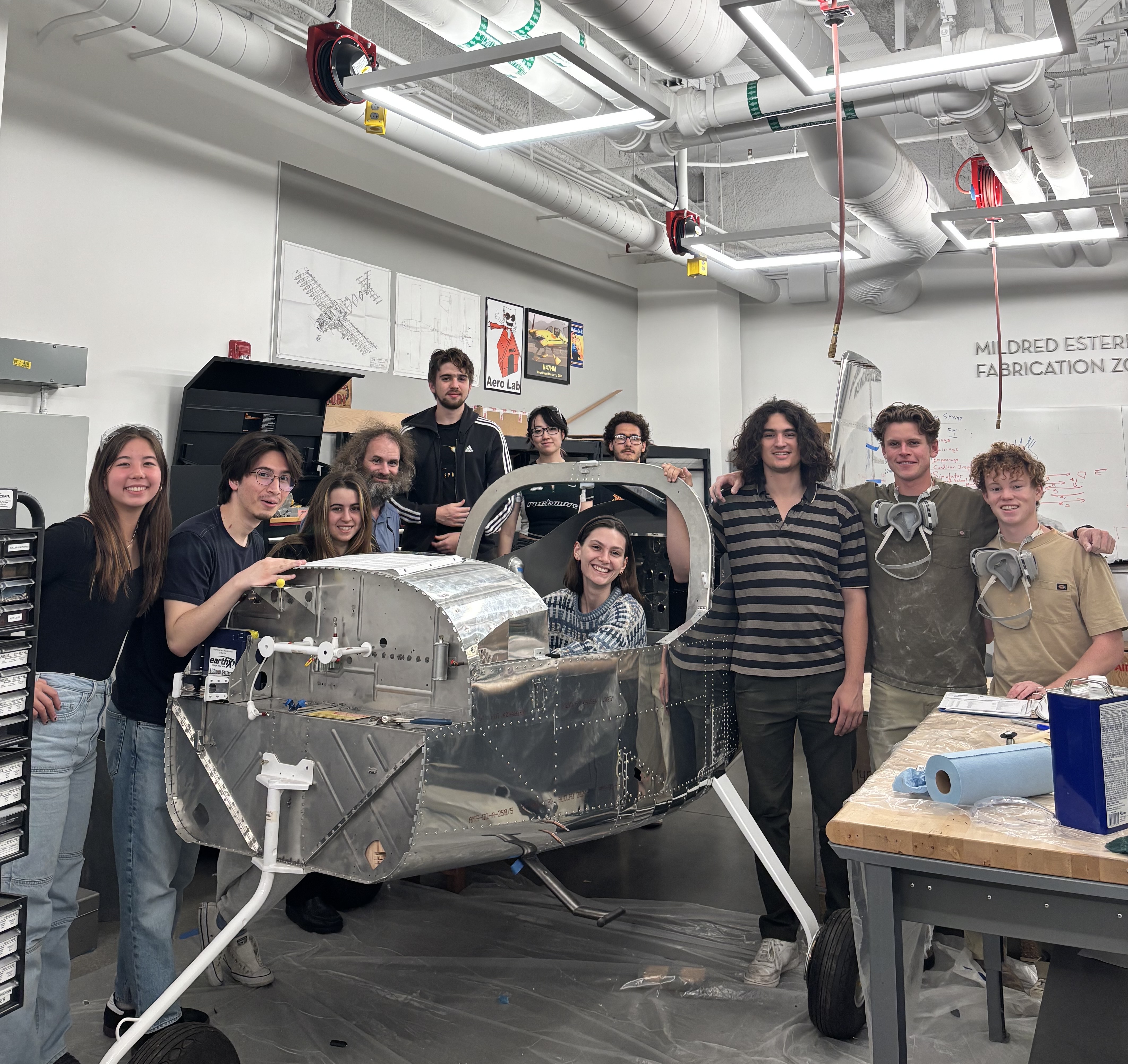 Building an RV12 aircraft